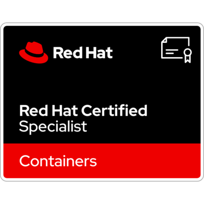 Red Hat Certified Specialist in Containers