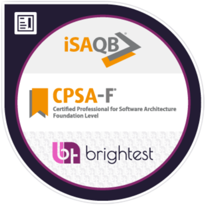 iSAQB - Certified Professional for Software Architecture, Foundation Level (CPSA-F)