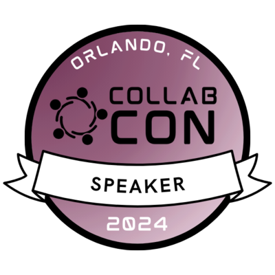CollabCon 2024 Speaker Badge