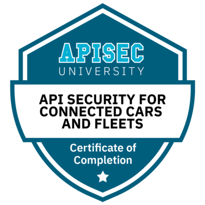 API Security for Connected Cars and Fleets (1 hour)