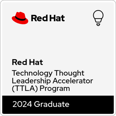 2024 Red Hat Technology Thought Leadership Accelerator Graduate