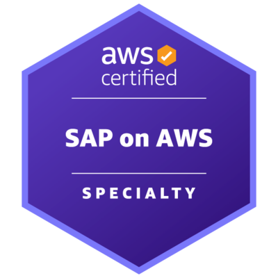AWS Certified: SAP on AWS â€“ Specialty