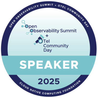 Speaker: Open Observability Summit + OTel Community Day