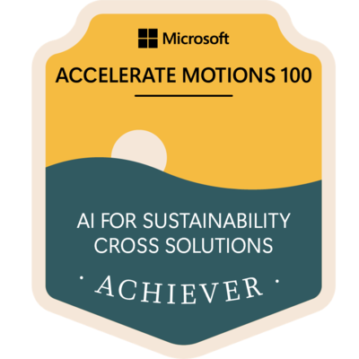 AI for Sustainability Cross Solutions Achiever