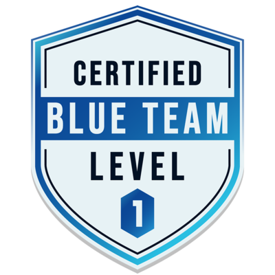 Blue Team Level 1 (BTL1)