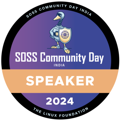 Speaker: SOSS Community Day India 2024