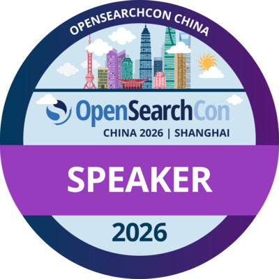 Speaker: OpenSearchCon China 2026
