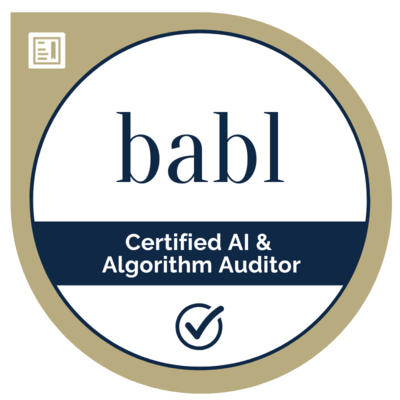 Certified AI & Algorithm Auditor