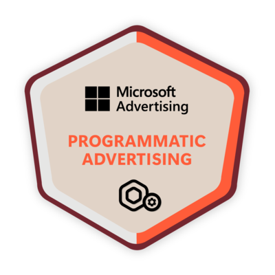 Microsoft Advertising Programmatic Badge