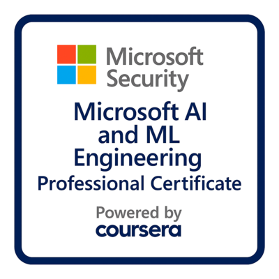 Microsoft AI and ML Engineering Professional Certificate(v.1)