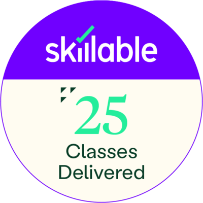 Instructor Recognition - 25 Classes Delivered