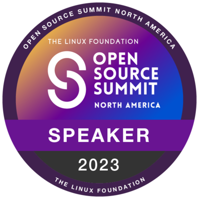 Speaker: Open Source Summit North America 2023