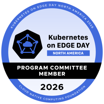 Kubernetes on Edge Day North America 2026 Program Committee Member Badge