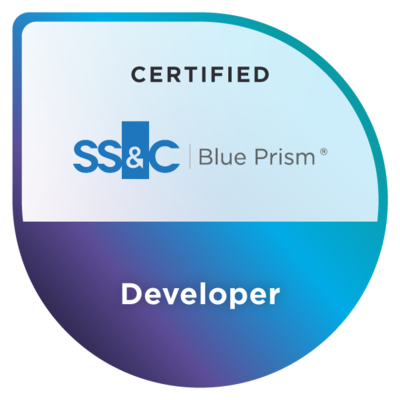 Blue Prism Certified Developer