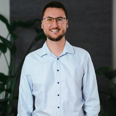 Vinzent Jaszlovsky, Referent für Future Skills und Data Literacy der Hochschule Mainz