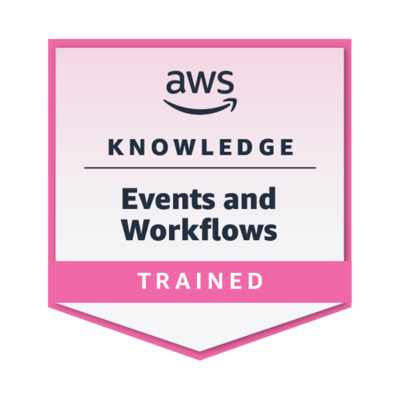 AWS Knowledge: Events and Workflows - Training Badge