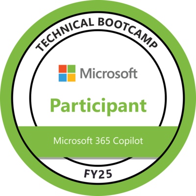 FY25 Microsoft 365 Copilot Project Ready Participant Badge