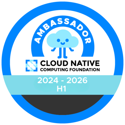 CNCF Ambassador - H1 2024 - 2026