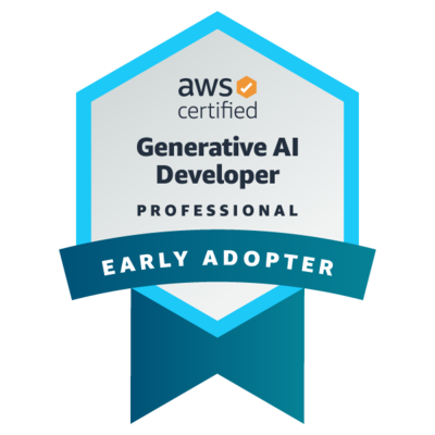 AWS Certified Generative AI Developer - Professional Early Adopter