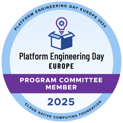 Platform Engineering Day EU 2025 Program Committee Member Badge