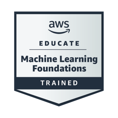 AWS Educate Machine Learning Foundations - Training Badge