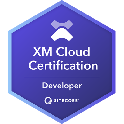 Sitecore XM Cloud Developer Certification (2023)