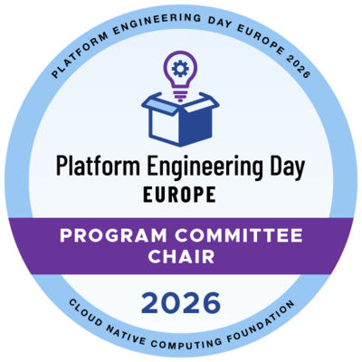 Platform Engineering Day EU 2026 Program Committee Chair Badge