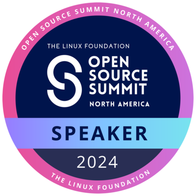 Speaker: Open Source Summit North America 2024