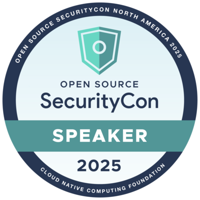 Open Source SecurityCon NA 2025 Speaker Badge