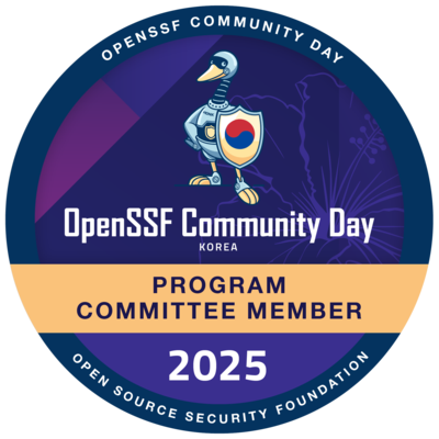Program Committee: OpenSSF Community Day Korea 2025