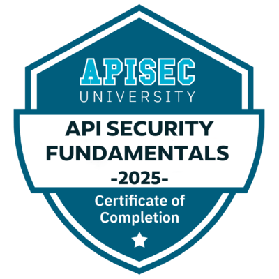 API Security Fundamentals '25 (2 hours)