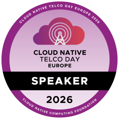 Cloud Native Telco Day EU 2026 Speaker Badge