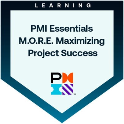PMI Essentials M.O.R.E. Maximizing Project Success
