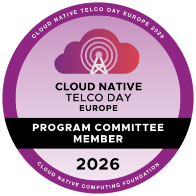 Cloud Native Telco Day EU 2026 Program Committee Member Badge