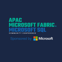 Apac Microsoft Fabric + Microsoft SQL Community Conference