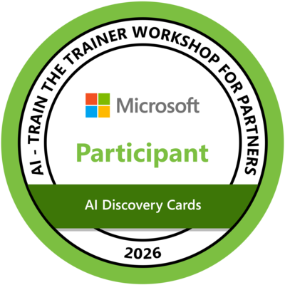 Microsoft AI Discovery Cards – Train The Trainer