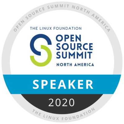 Speaker: Open Source Summit North America 2020