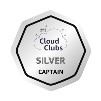 AWS Cloud Club Captain: Silver Level