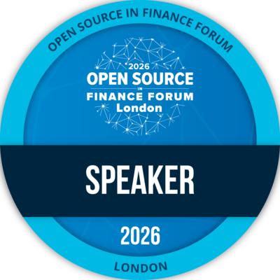 Speaker: Open Source in Finance Forum London 2026