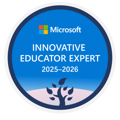 Microsoft Innovative Educator Expert 2025-2026