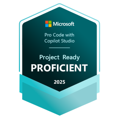 Pro Code with Copilot Studio -Proficient