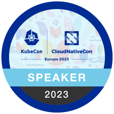 Speaker: KubeCon + CloudNativeCon Europe 2023