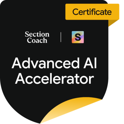 Section Coach: Advanced AI Accelerator