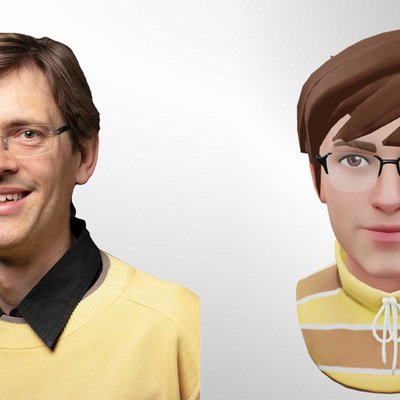 Lauritz Lipp, my professor, the avatar