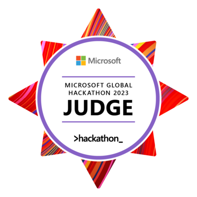 Microsoft Global Hackathon 2023 Judge