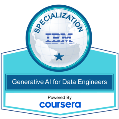 Generative AI for Data Engineers Specialization