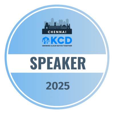 Speaker - KCD Chennai 2025