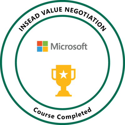 Microsoft-INSEAD Value Negotiation