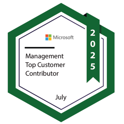Management Top Customer Contributor | July 2025