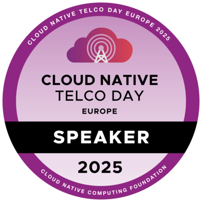 Cloud Native Telco Day EU 2025 Speaker Badge